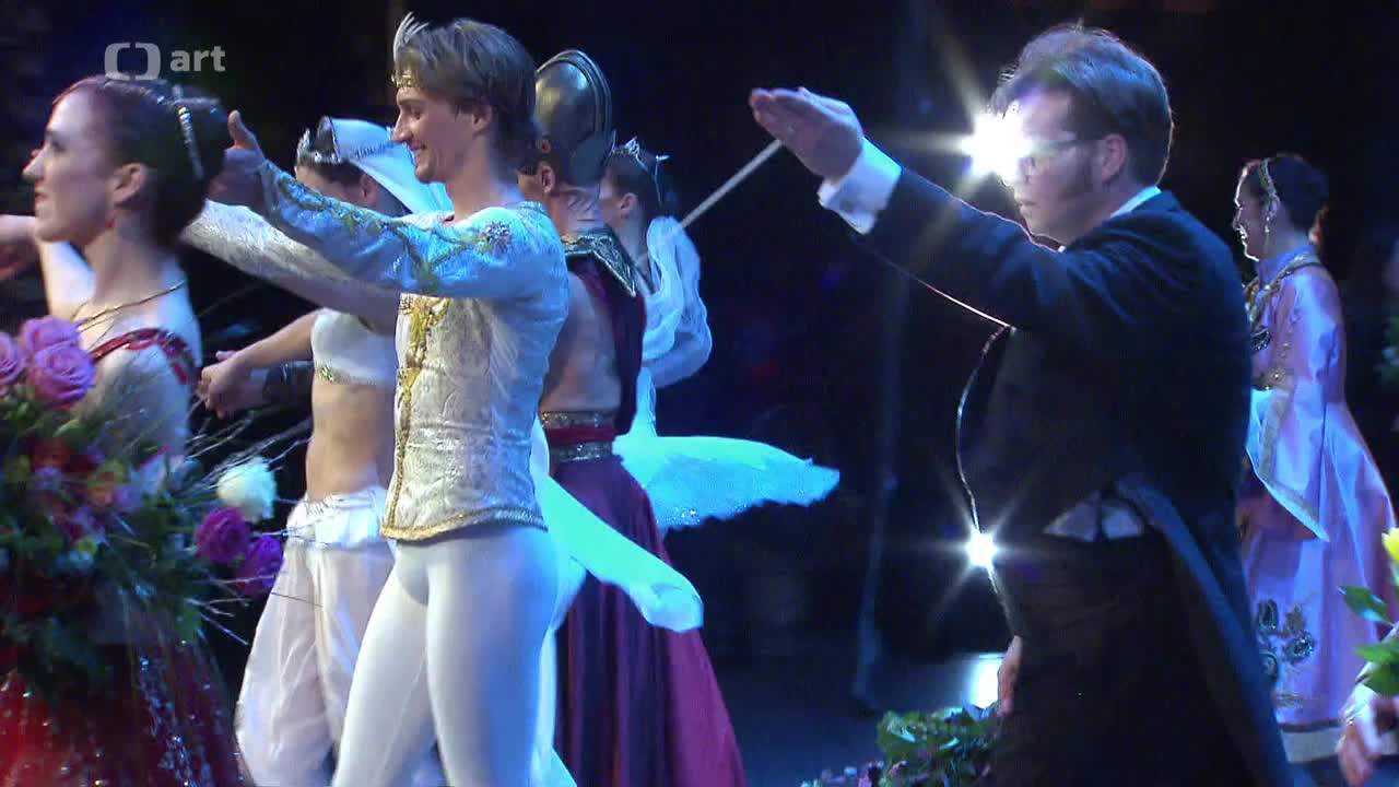 La Bayadere  27      Backstage ČT